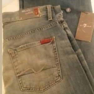 7 for all mankind men's relaxed fit boot cut jeans